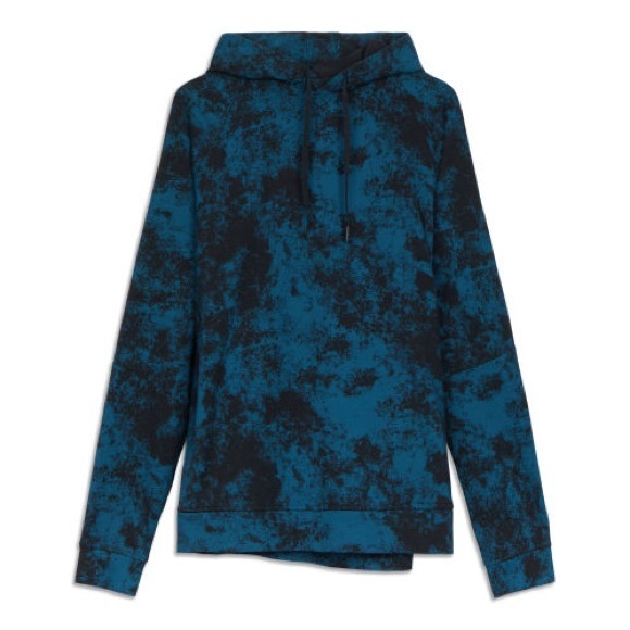 Lululemon City navy tie dye sweatshirt Hoodie medium - Picture 1 of 6